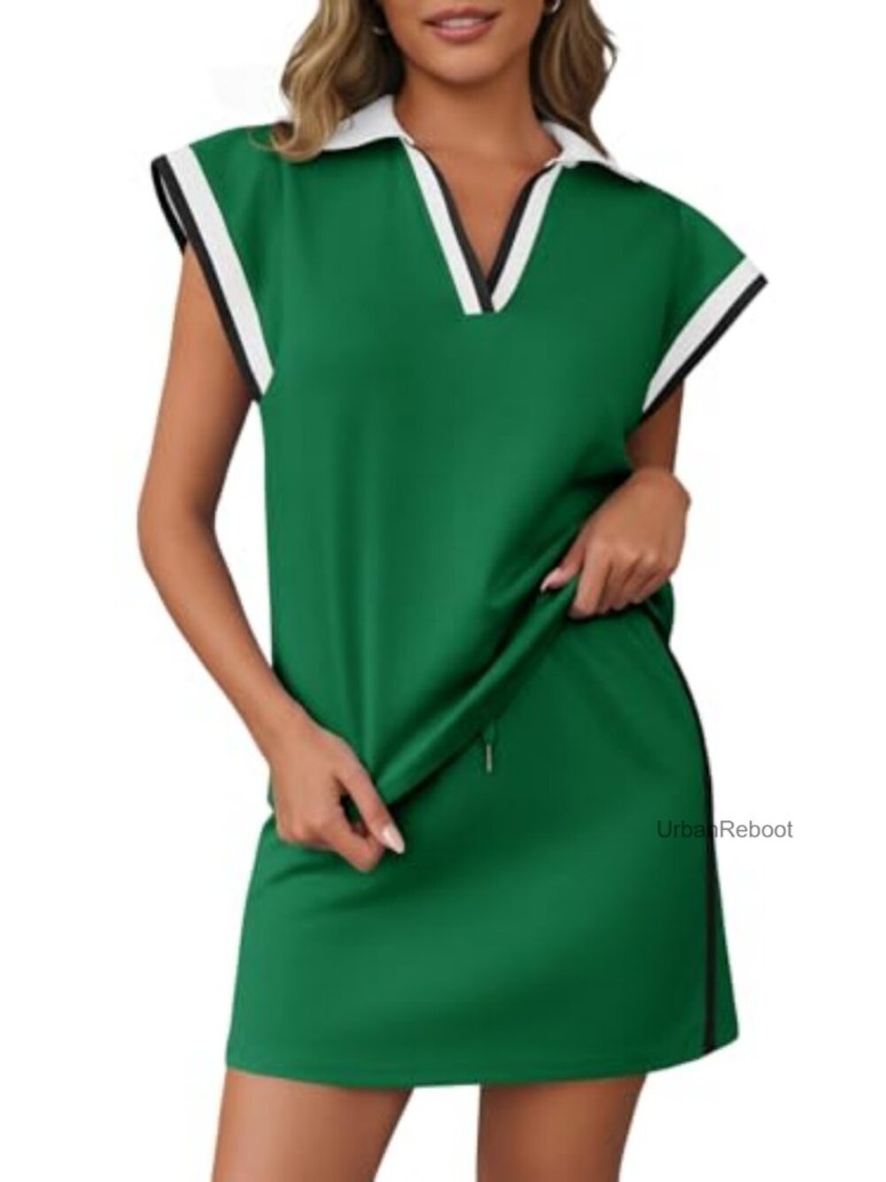 Women's 2 Piece Skirt Set Color Block Vacation Lounge Outfit